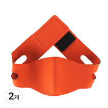 다다모아 갸르미 얼굴 밴드, 오렌지, 2개