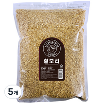 싱싱잡곡 찰보리쌀, 800g, 5개