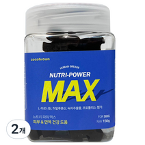 코코브라운 강아지 아이엠프레쉬 뉴트리파워맥스 피부와 면역건강 영양제 150g, 2개