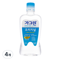 가그린 오리지널 구강청결제, 4개, 750ml