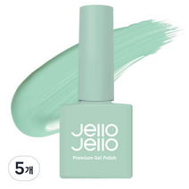 젤로젤로 프리미엄 젤 폴리쉬 10ml, JC-38 그린릴리, 5개