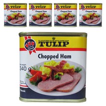 튤립 촙트햄, 340g, 5개