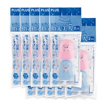플러스 하니컴 손끝미인 손가락 골무 KM-503H 대 2p, 혼합색상, 10세트