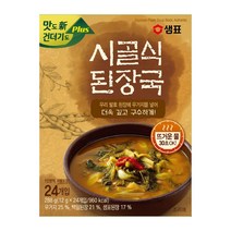 샘표 즉석 시골식 된장국, 12g, 24개입
