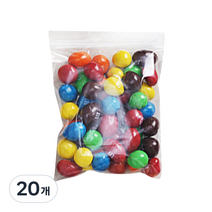 새니피아 지퍼백 투명 9 x 12 cm 100p, 20개