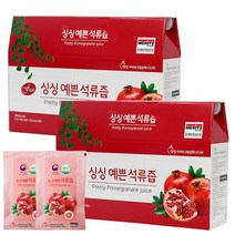 싱싱 예쁜 석류즙 30p, 2100ml, 2개