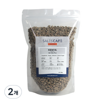 세일즈카페 커피 생두 케냐 AA FAQ Plus, 500g, 2개