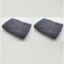 오션 세면타올, 그레이, 2개