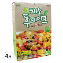 씨튼베이커리 유기농 채소 후레이크, 200g, 4개