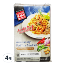 홈쿡 팟타이 볶음 쌀국수, 220g, 4개