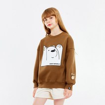 고스트리퍼블릭 아동용 베어 프린팅 주니어 맨투맨 티셔츠 JMT-J187