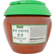 해담 순창 상황버섯 쌈장, 2kg, 1개