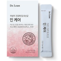 닥터린 질 건강 유산균 리스펙타 인케어, 1박스, 60g