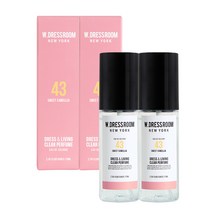 더블유드레스룸 드레스퍼퓸 70ml, No.43 스윗 카멜리아, 2개입