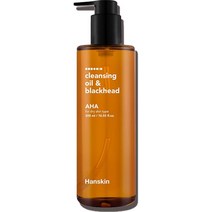 한스킨 클렌징오일 앤 블랙헤드 AHA, 300ml, 1개