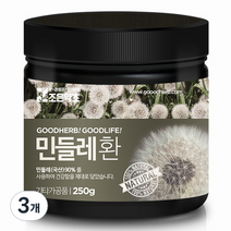 조은약초 프리미엄 민들레환, 250g, 3개