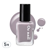 오즈네일 샤인 무드 네일 컬러 매니큐어, 20.엘리건트그레이, 8ml, 5개