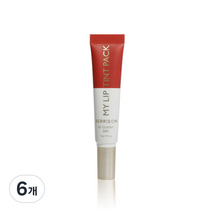 베리썸 마이 립 틴트 팩 15g, 클래식 레드, 6개