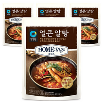 청정원 호밍스 얼큰 알탕, 450g, 4개
