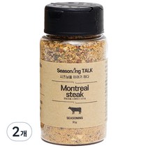 시즈닝톡 몬트리얼 스테이크 시즈닝, 2개, 90ml