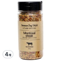 시즈닝톡 몬트리얼 스테이크 시즈닝, 4개, 260ml