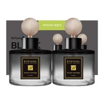 바이향 블랙에디션 카 디퓨저 120ml, 아카시아 모링가, 2개