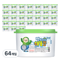 쨍하고 해뜰집 옷장용 제습제 볼타입, 525ml, 64개