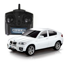 [쿠팡수입] 라이키드 BMW X6 무선조종 RC카 1:24 LIK-RC06, 화이트