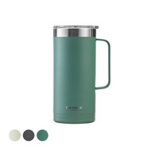 글라스락 텀블락 플레인 머그 텀블러 500ml, 미드나잇 그린, 1개