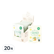 어스맨 인도양 무설탕 건파인애플, 15g, 20개