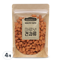 마루넛 견과류 아몬드, 4개, 300g