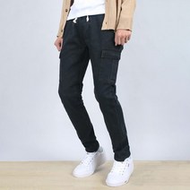 엣지애 남성용 카고 허리밴딩 팬츠 MCPIN8063S9