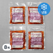 8도포차 매콤양념 돼지껍데기 (냉동), 180g, 8개