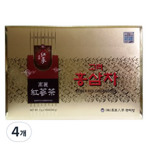 뿌리방 고려 홍삼차, 3g, 100개입, 4개