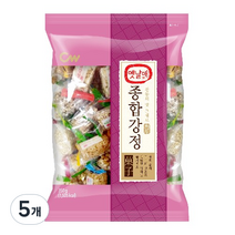 청우식품 종합강정, 350g, 5개