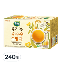 순작 휴 유기농 옥수수수염차, 1.5g, 80개입, 3개