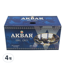 아크바 얼그레이 홍차, 2g, 25개입, 4개