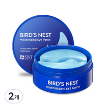 에스엔피 바다제비집 모이스처라이징 아이패치 1.25g, 60매, 2개