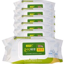 균이제로 살균 소독 티슈, 75매, 6팩