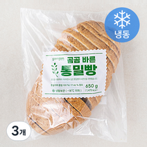 곰곰 바른 통밀빵, 650g, 3개