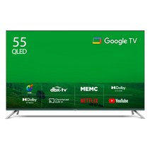 더함 4K UHD QLED 구글 OS TV, 139cm(55인치), UA551QLED VA SH 2023C1, 스탠드형, 고객직접설치