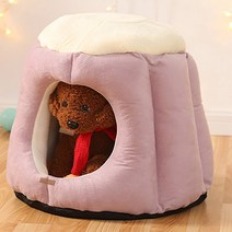 딩동펫 반려동물 고양이 푸딩하우스, 핑크