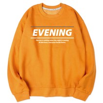 벤힛 Evning 세미 오버핏 특양면 빅사이즈 맨투맨