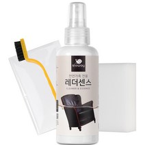 슬로웨이 레더센스 천연가죽 전용 클리너 150ml + 브러쉬 1p + 타올 + 스펀지, 1세트