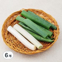 손질 대파, 80g, 6개