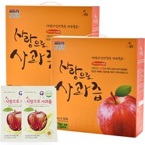 사랑으로 사과즙, 100ml, 100개