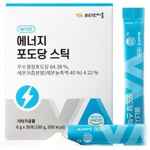 비타민마을 와이즈 에너지 포도당 스틱 30p, 1개, 180g