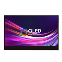 한성컴퓨터 39.4cm FHD OLED PRO DEX 포터블 배터리 멀티터치 모니터, TFX156F