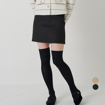 AFINAR 도톰 베이직 미니 스커트