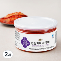 진심젓갈 가자미식해 젓갈, 400g, 2개